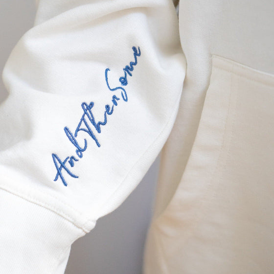 Organic Cotton Embroidered French Terry Hoodie